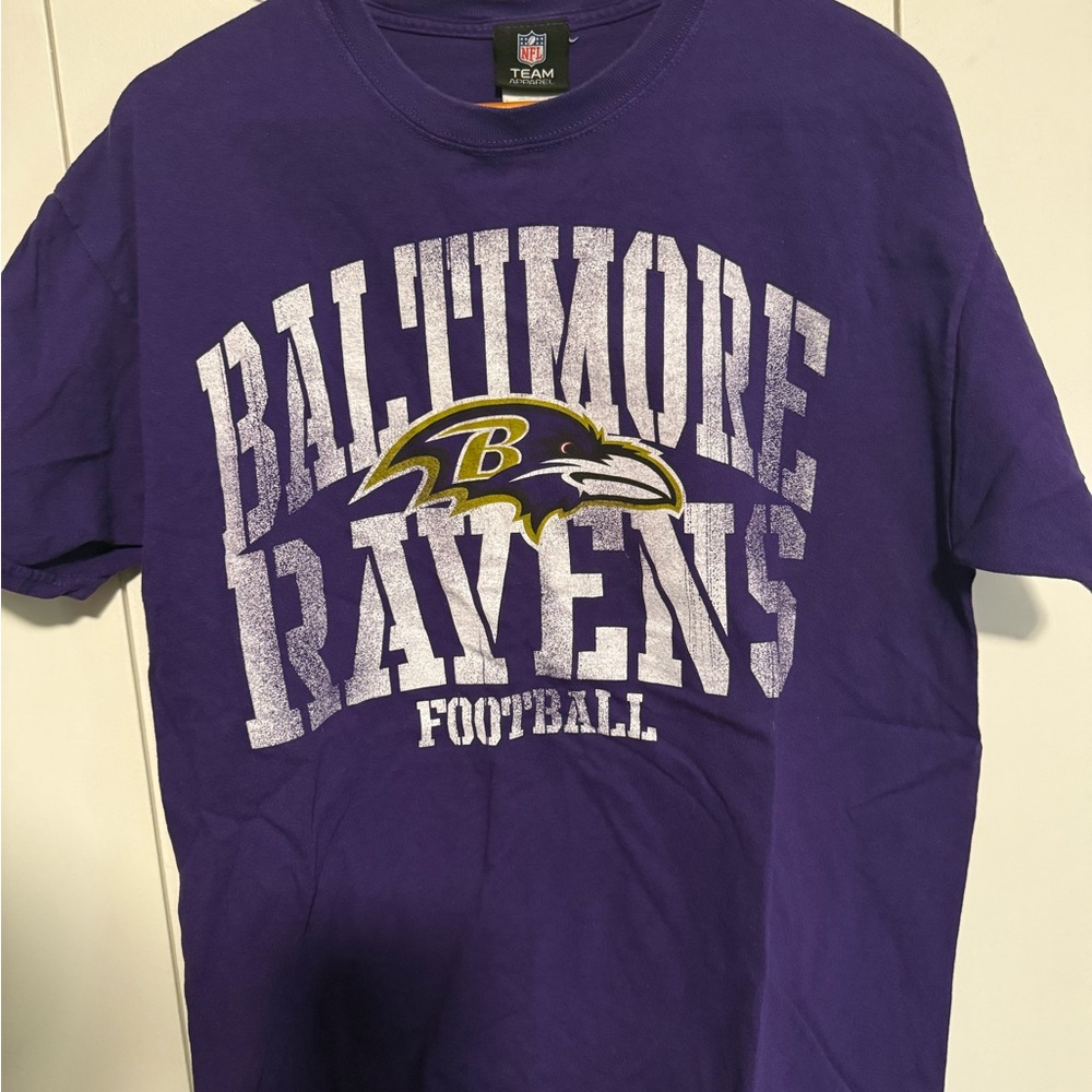 NFL Baltimore ravens NFL Team Apparel Purple Shirt